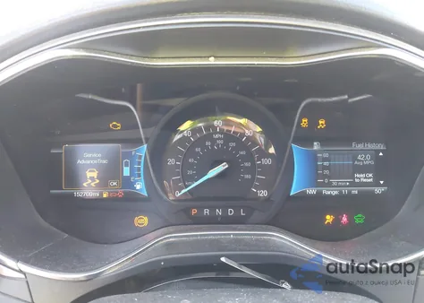 2017 Ford Fusion Hybrid Se из США, поврежденный, VIN 3FA6P0LU8HR384681